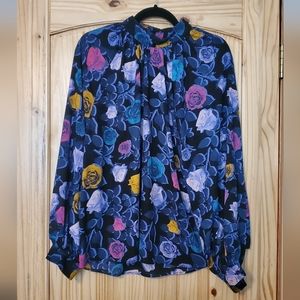 Monki Floral Blouse